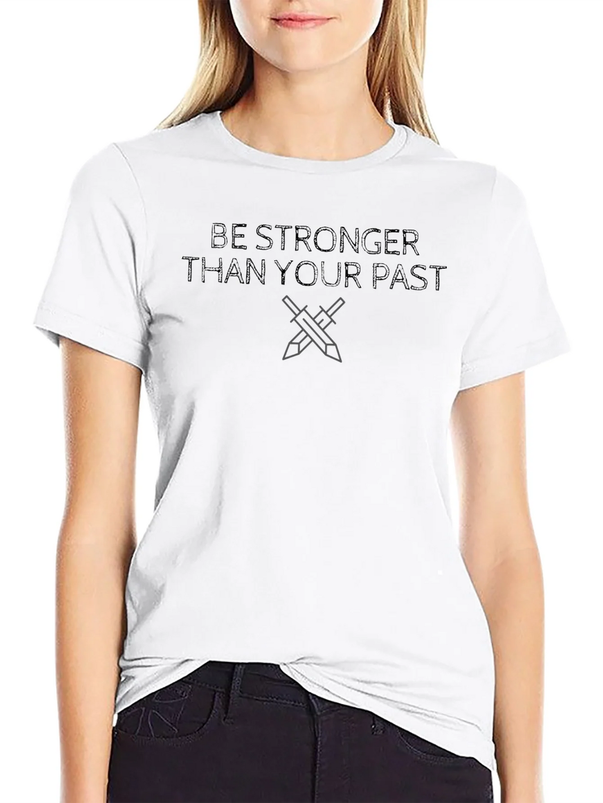 Be Stronger Motivational Graphic T-Shirt product image 8
