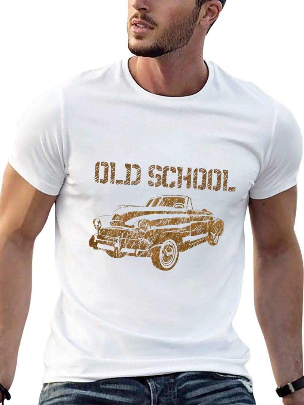 Old School Car Graphic T-Shirt product image 12