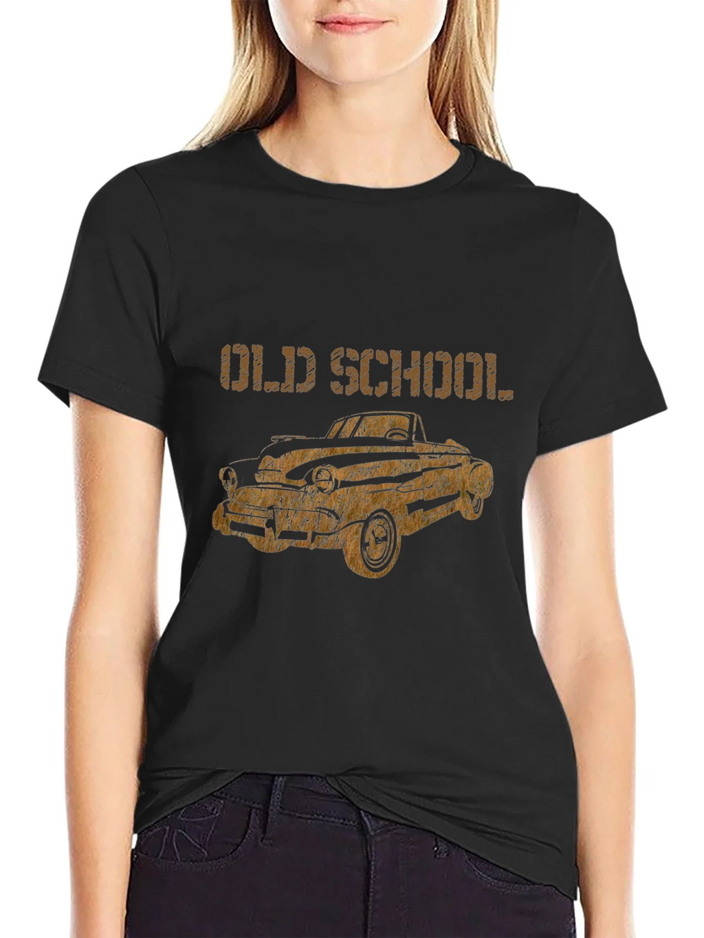 Old School Car Graphic T-Shirt product image 2
