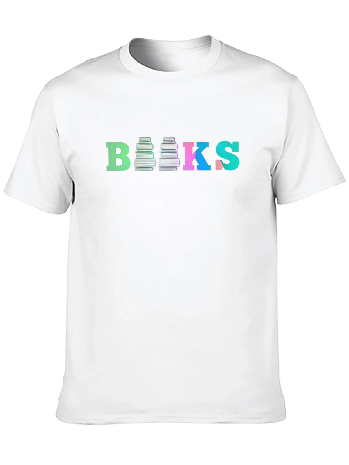 Colorful Books Graphic T-Shirt product image 9