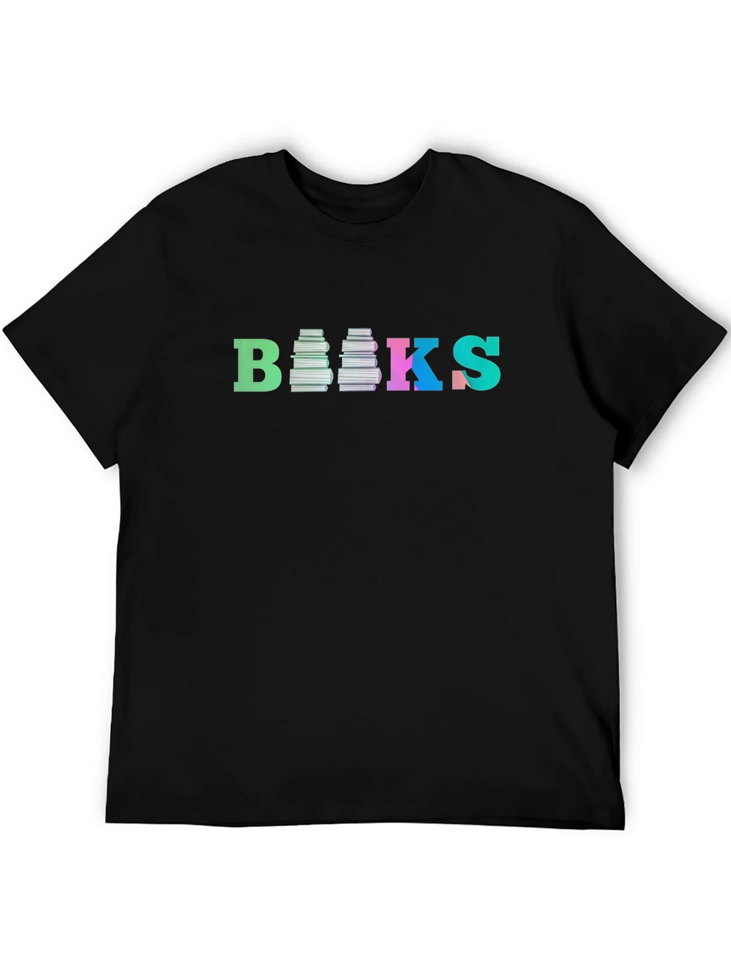 Colorful Books Graphic T-Shirt product image 5
