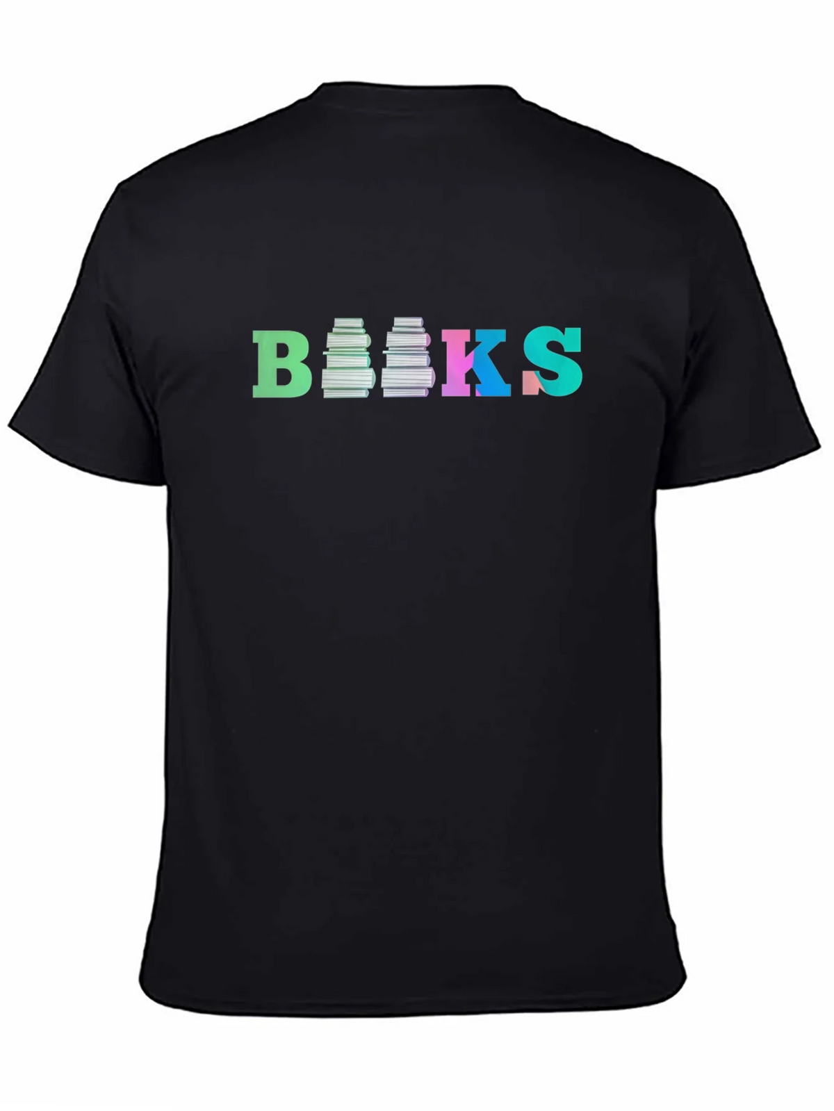 Colorful Books Graphic T-Shirt product image 4