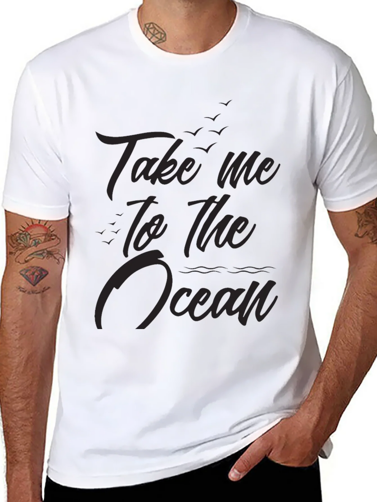 Take Me To The Ocean Graphic Tee product image 7