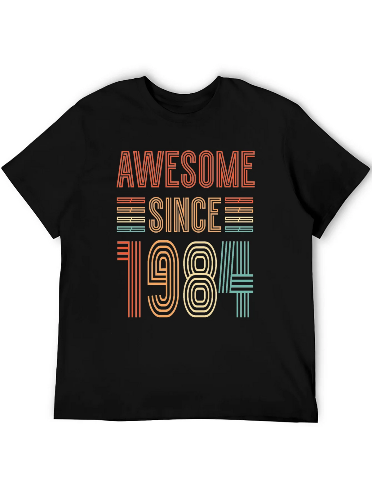 Awesome Since 1984 T-Shirt - Retro Birthday Gift product image 5