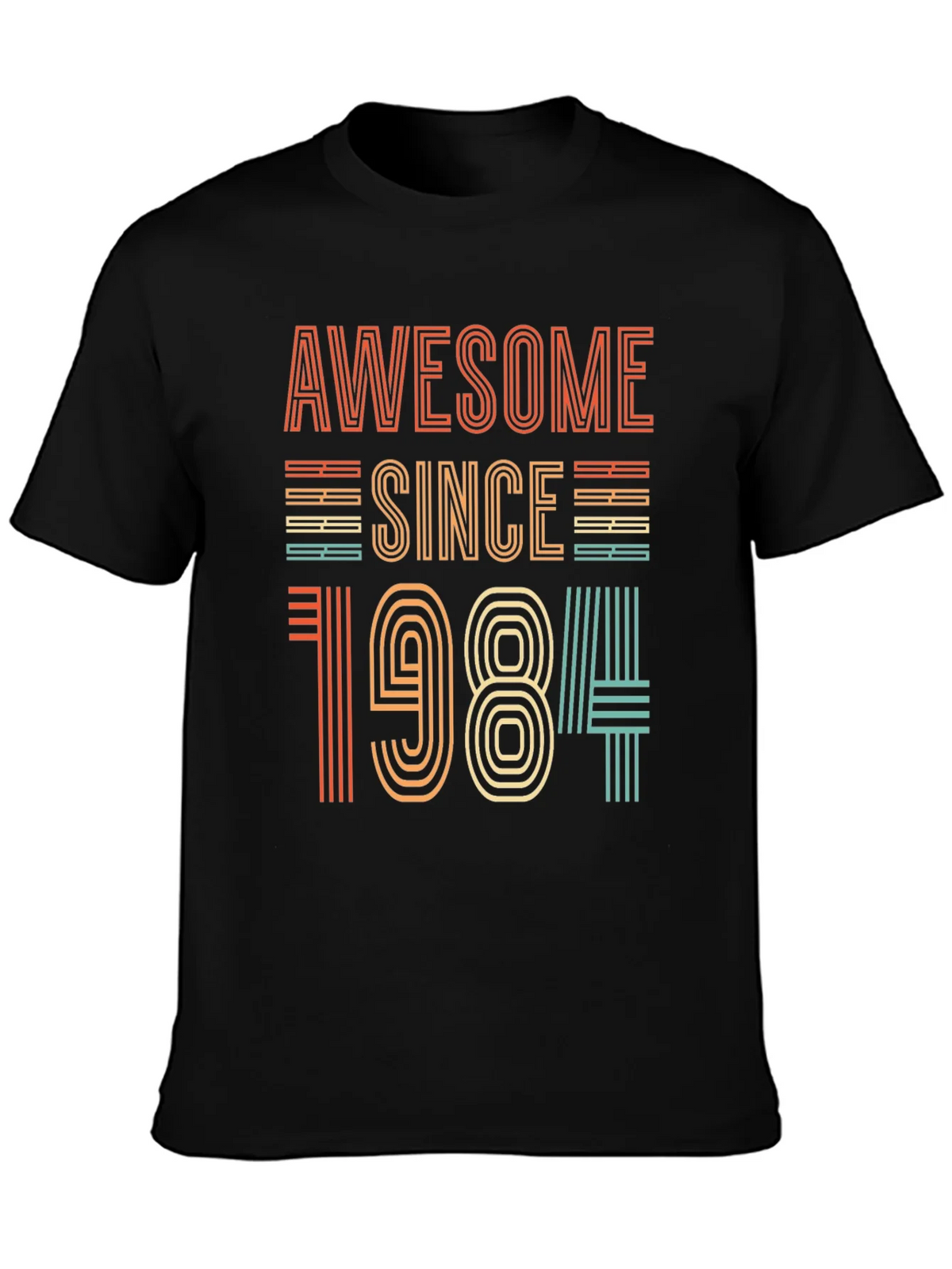 Awesome Since 1984 T-Shirt - Retro Birthday Gift product image 3