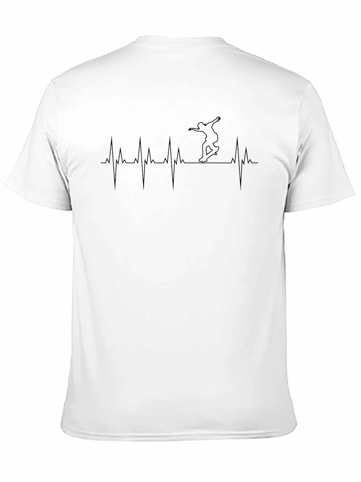 Skateboarding Heartbeat T-Shirt - Ride On! product image 10