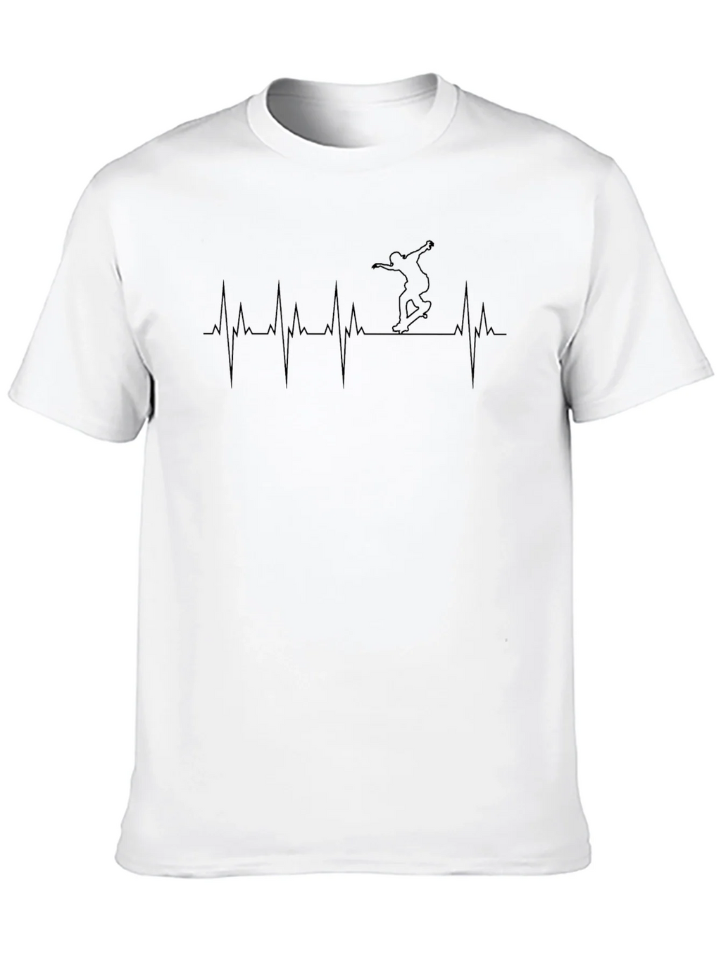 Skateboarding Heartbeat T-Shirt - Ride On! product image 9