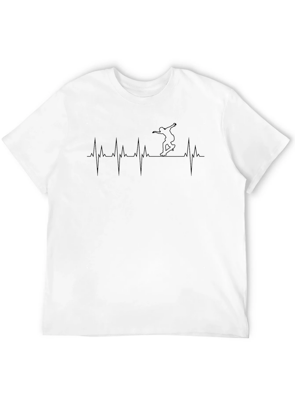 Skateboarding Heartbeat T-Shirt - Ride On! product image 11