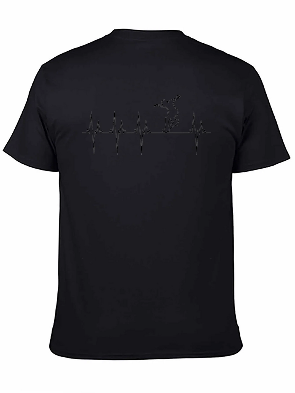 Skateboarding Heartbeat T-Shirt - Ride On! product image 4
