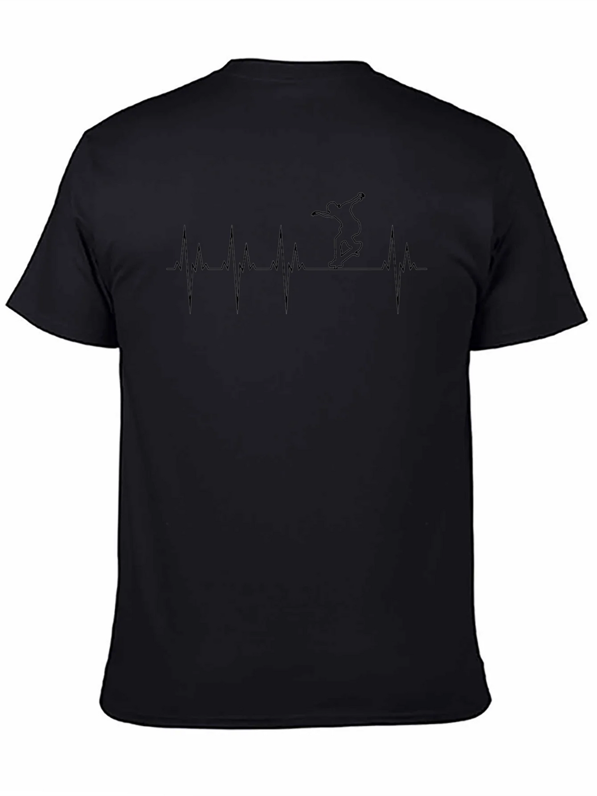 Skateboarding Heartbeat T-Shirt - Ride On! product image 4