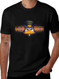 Wild Duck Graphic Print Black T-Shirt product image 1