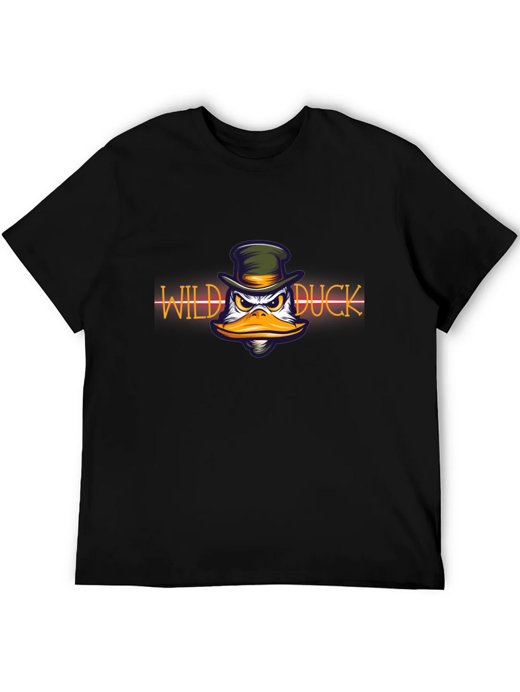 Wild Duck Graphic Print Black T-Shirt product image 5