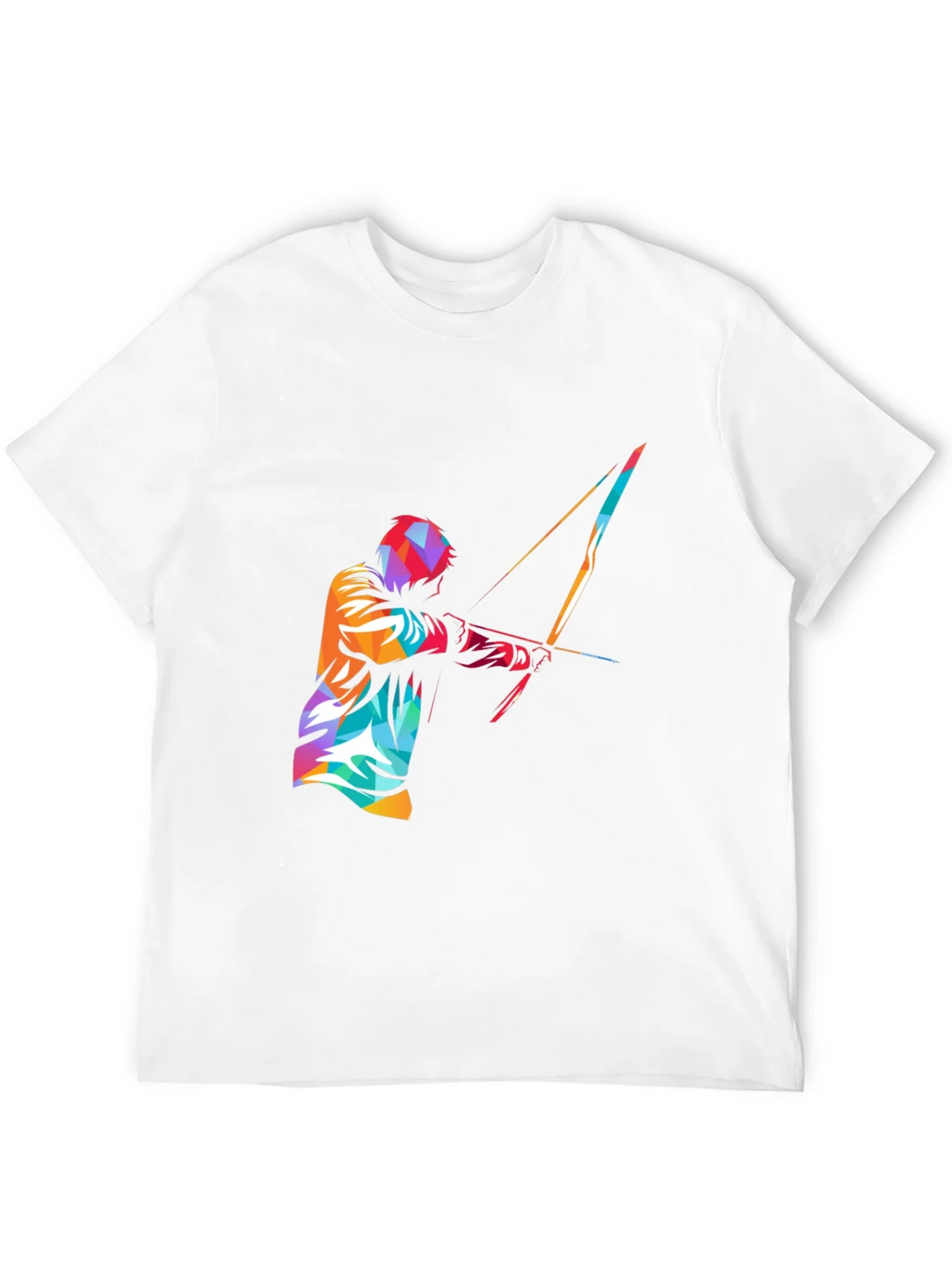 Mens Black Graphic Tee - Archery Design product image 10