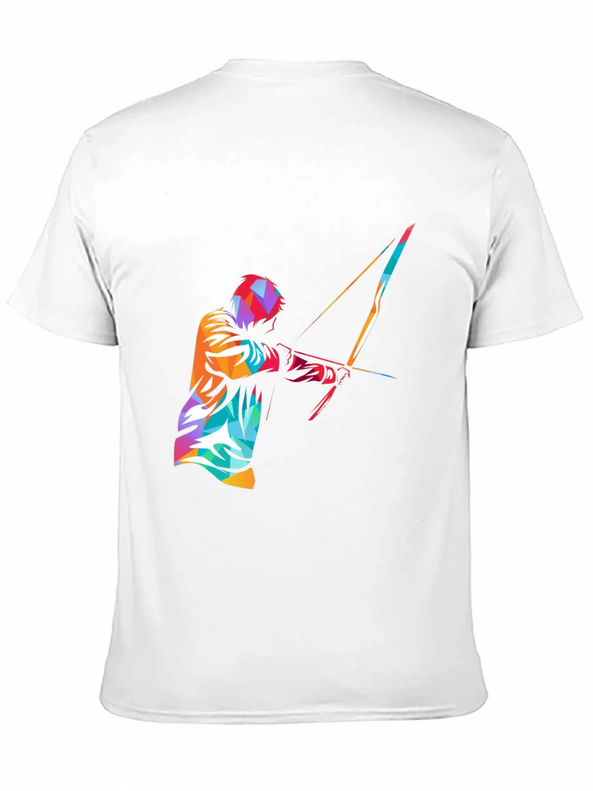 Mens Black Graphic Tee - Archery Design product image 9