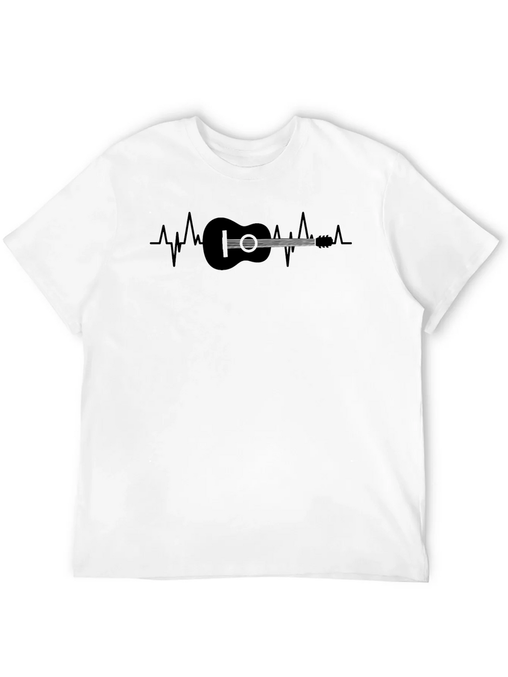 Guitar Heartbeat Graphic T-Shirt - Musician Tee product image 11