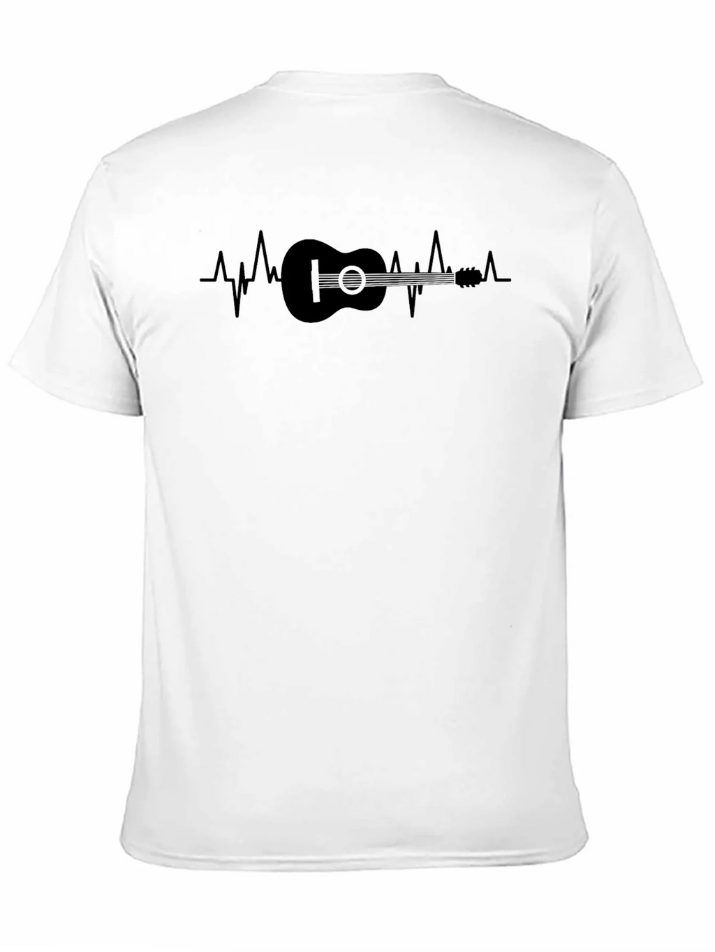 Guitar Heartbeat Graphic T-Shirt - Musician Tee product image 10