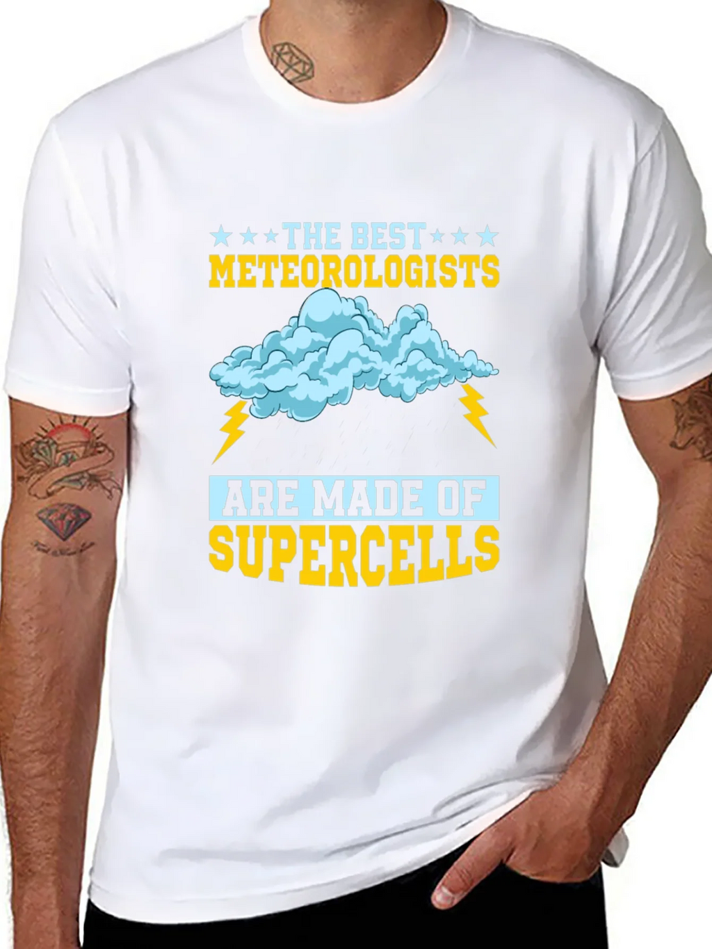 Meteorologist Supercell T-Shirt: Weather Humor Tee product image 7