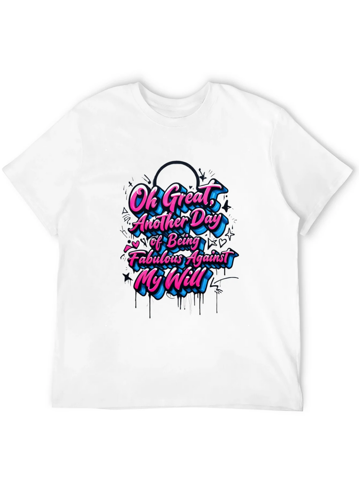 Sarcastic Graphic Tee - Fabulous Against My Will product image 11