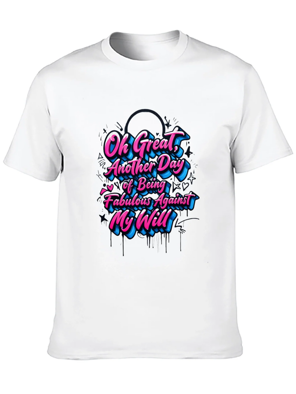 Sarcastic Graphic Tee - Fabulous Against My Will product image 9