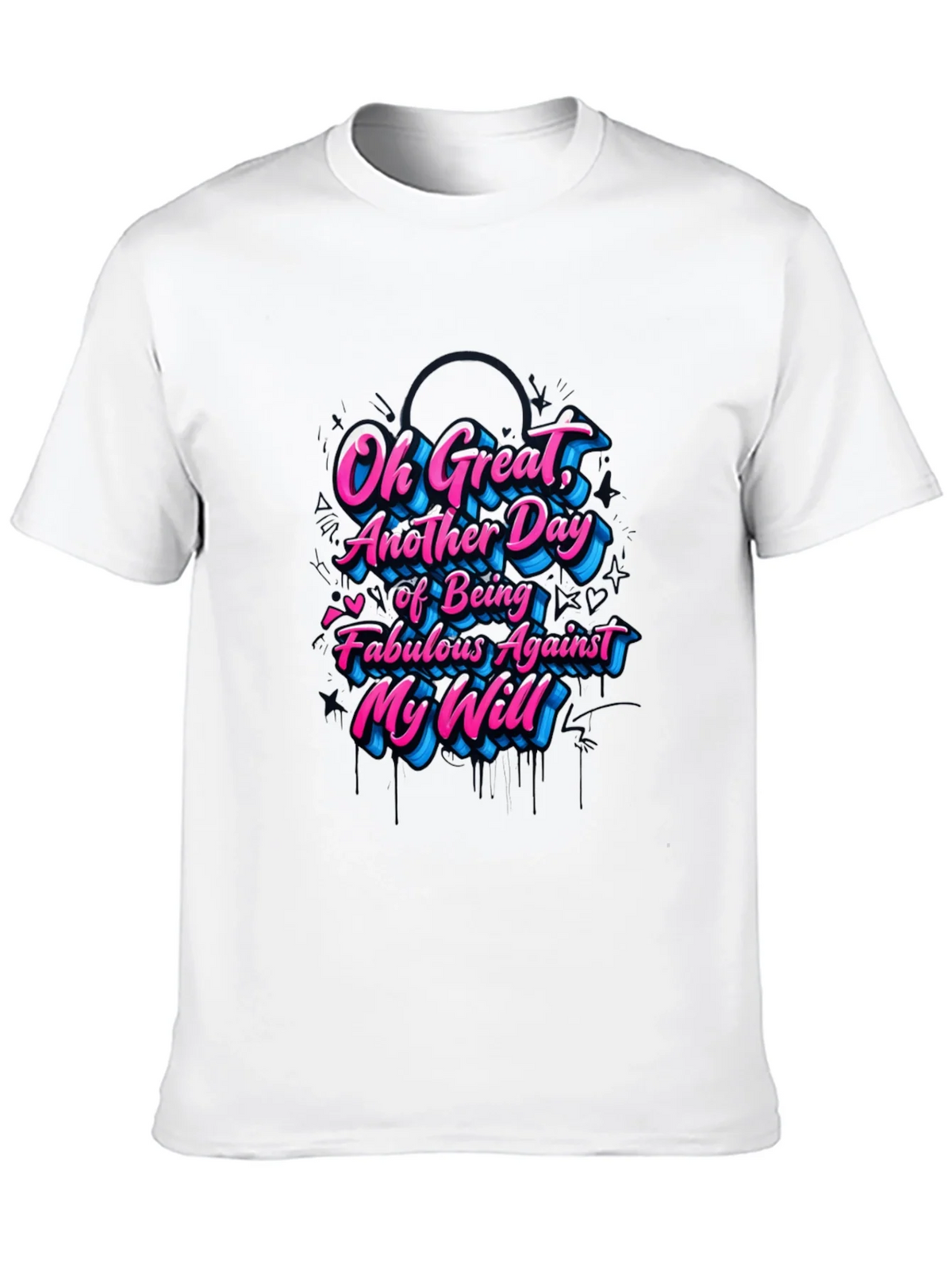 Sarcastic Graphic Tee - Fabulous Against My Will product image 9