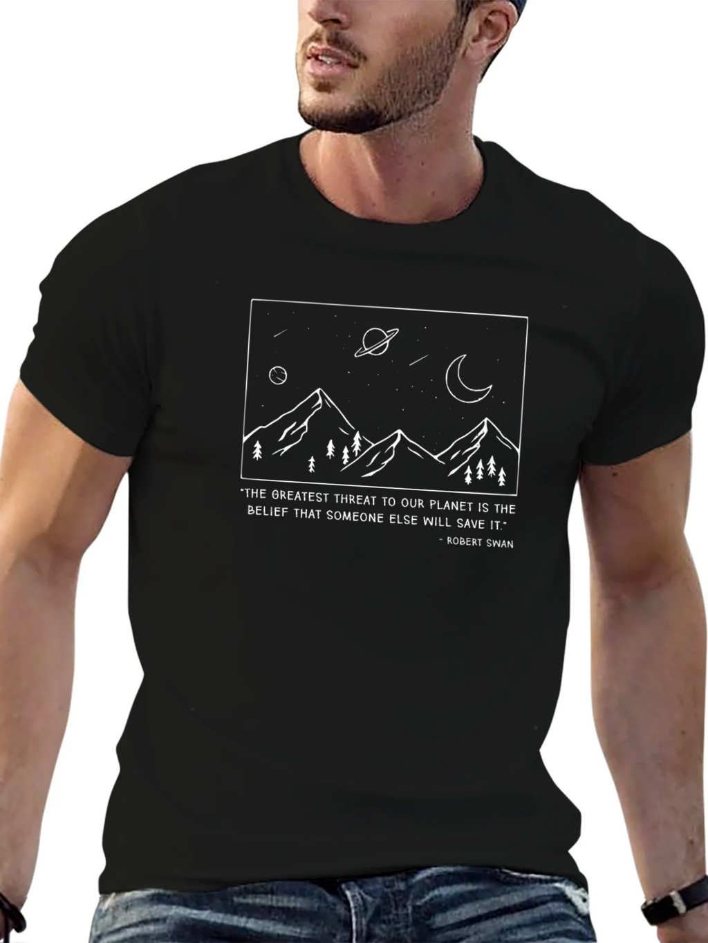 Eco-Conscious Graphic T-Shirt - Save Our Planet product image 4