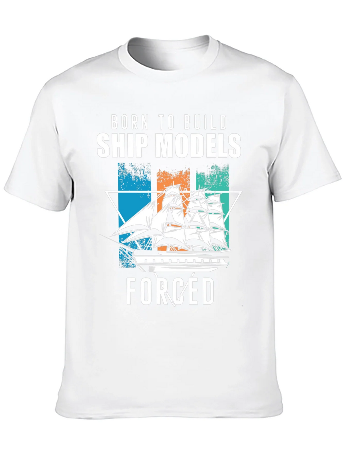 Born to Build Ship Models T-Shirt product image 9