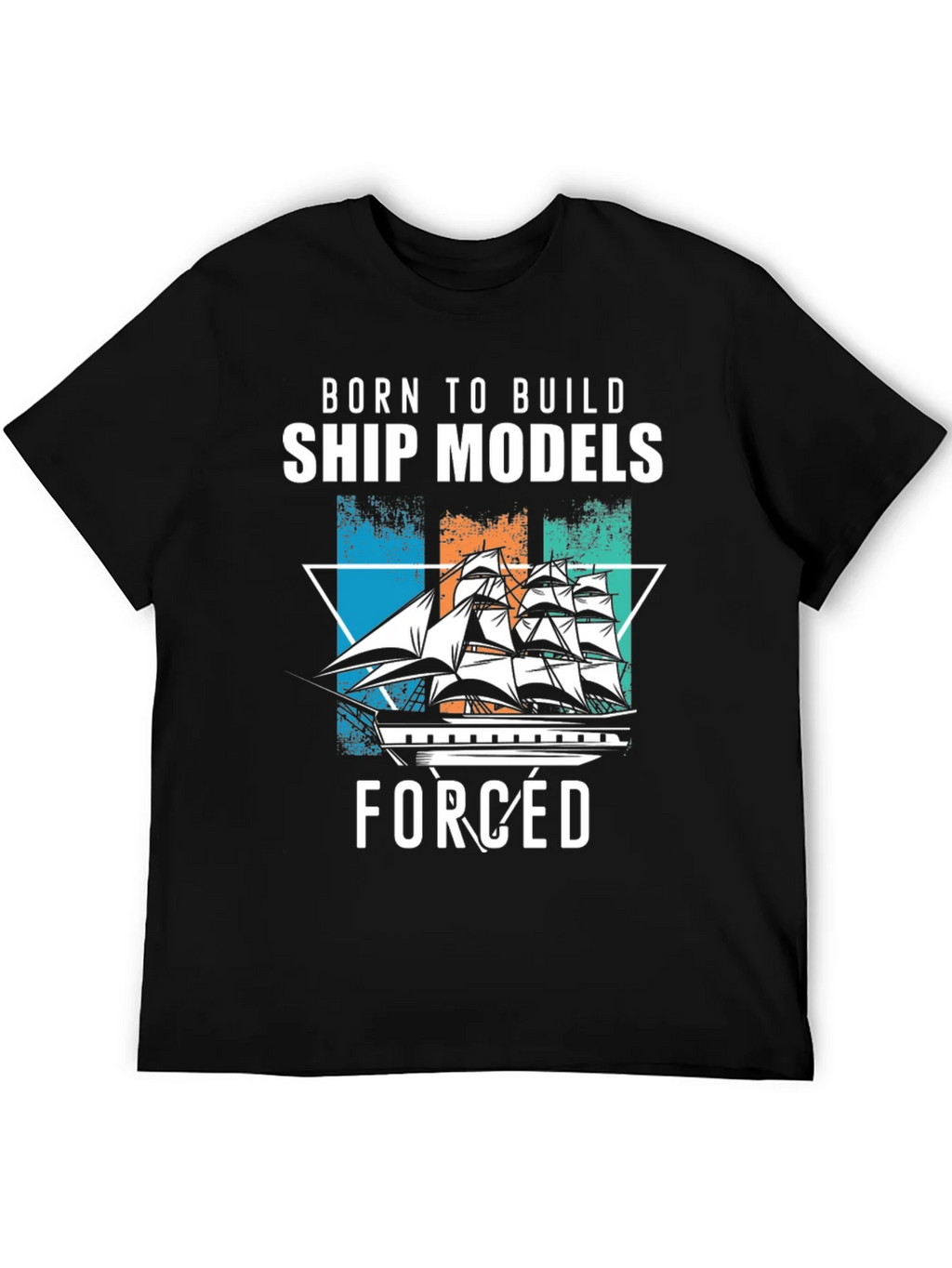 Born to Build Ship Models T-Shirt product image 5