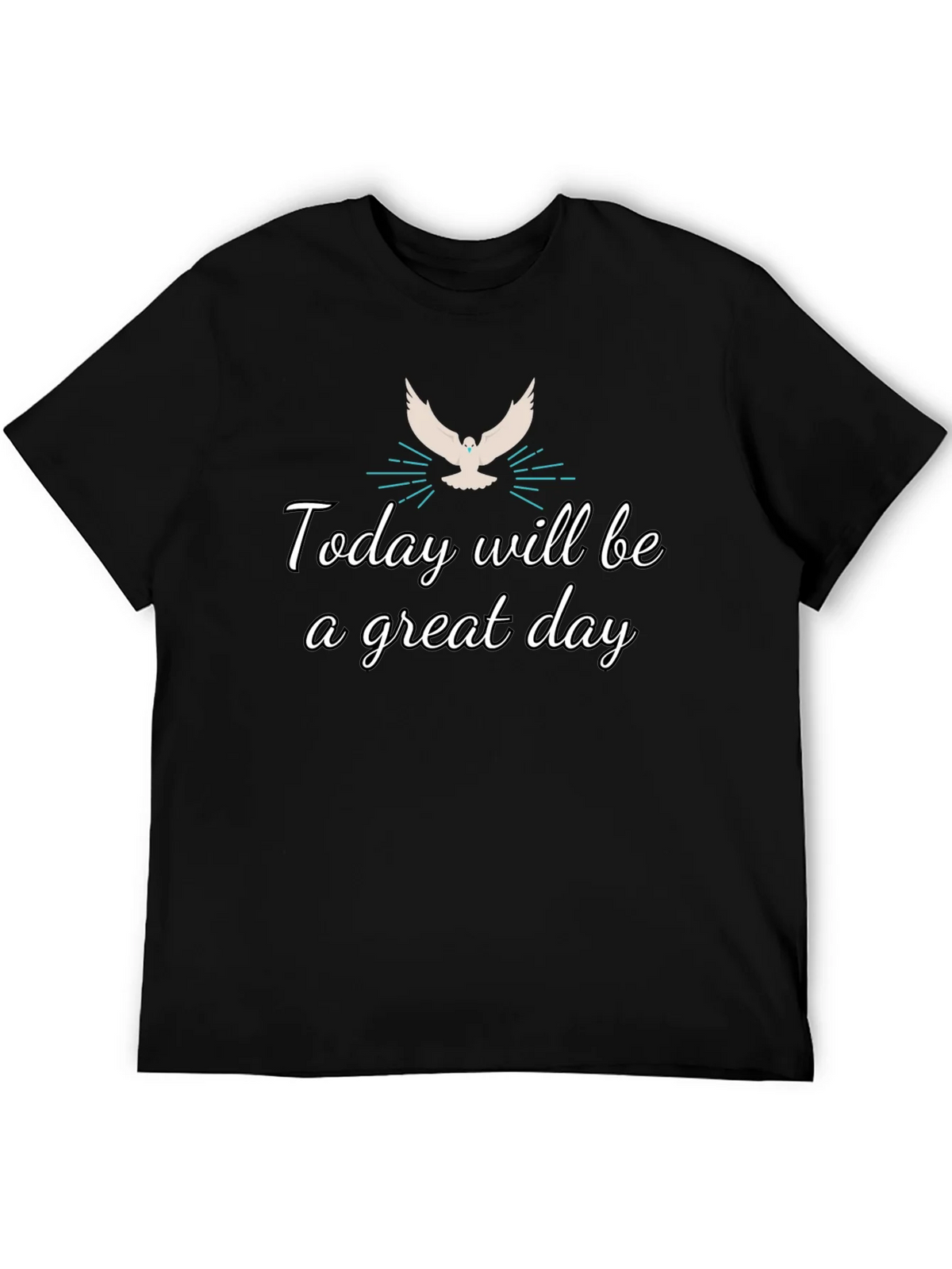 Inspirational Graphic Tee - Today Will Be a Great Day product image 5