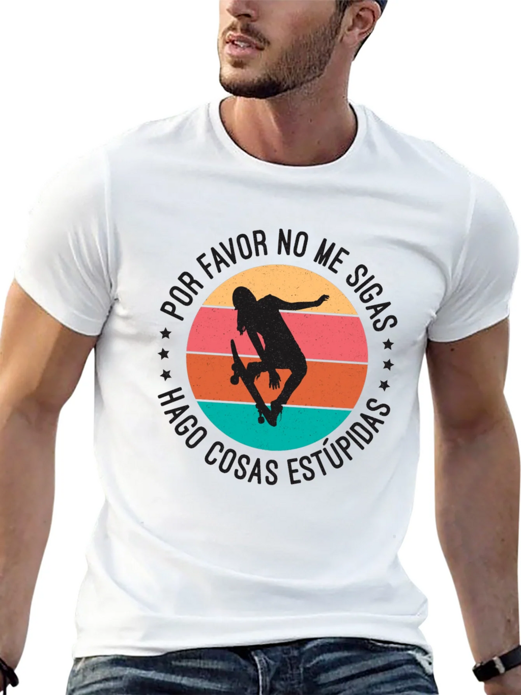 Skateboarder Tee - Por Favor No Me Sigas product image 12
