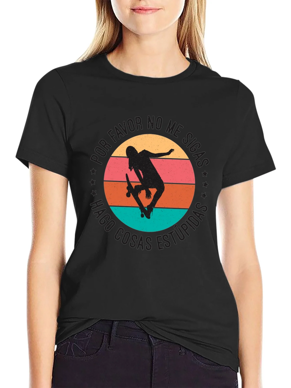Skateboarder Tee - Por Favor No Me Sigas product image 2