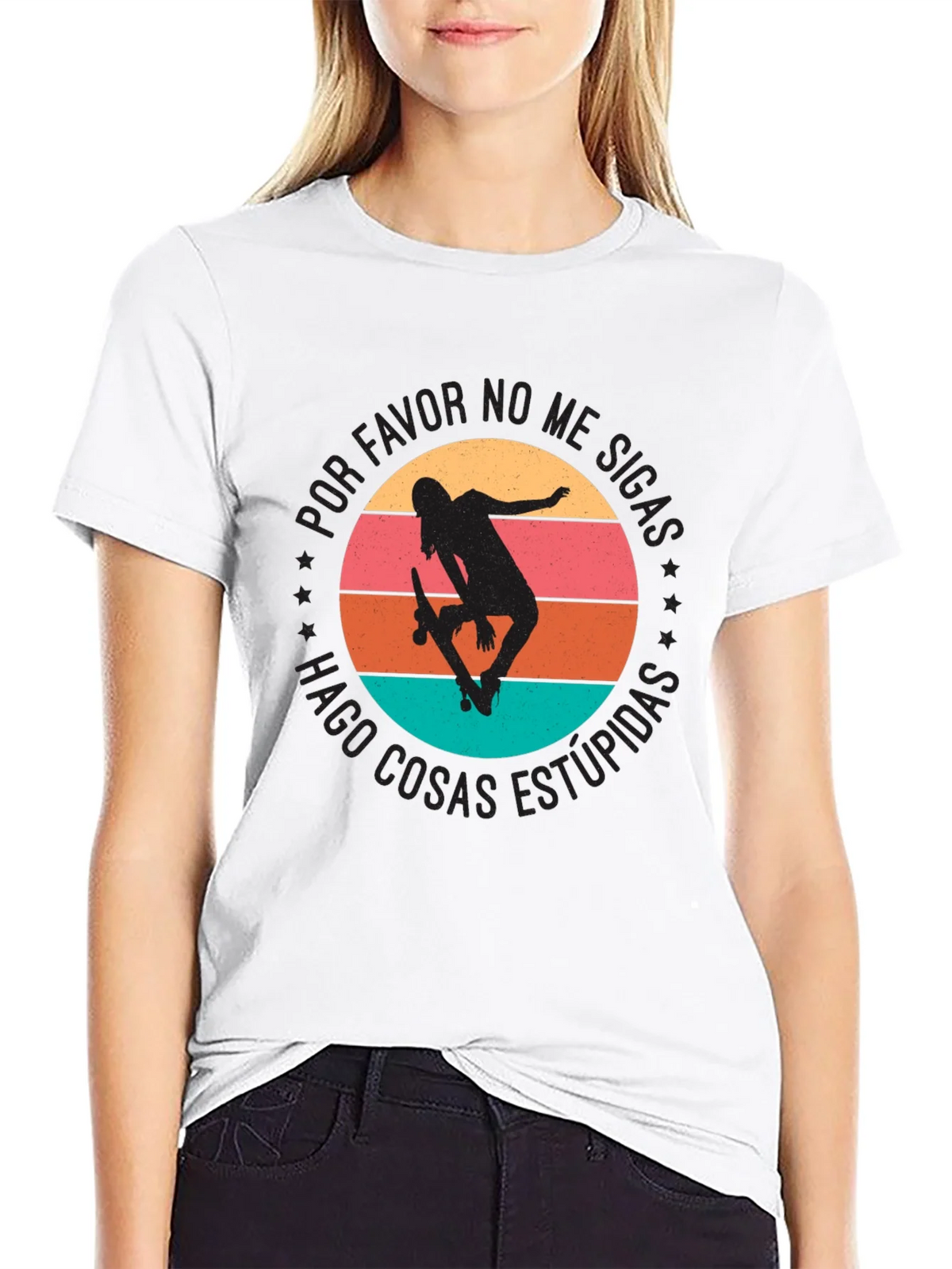 Skateboarder Tee - Por Favor No Me Sigas product image 8