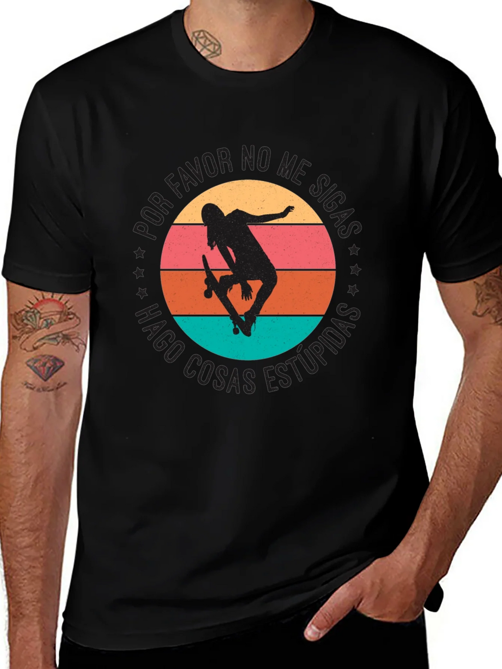 Skateboarder Tee - Por Favor No Me Sigas product image 1