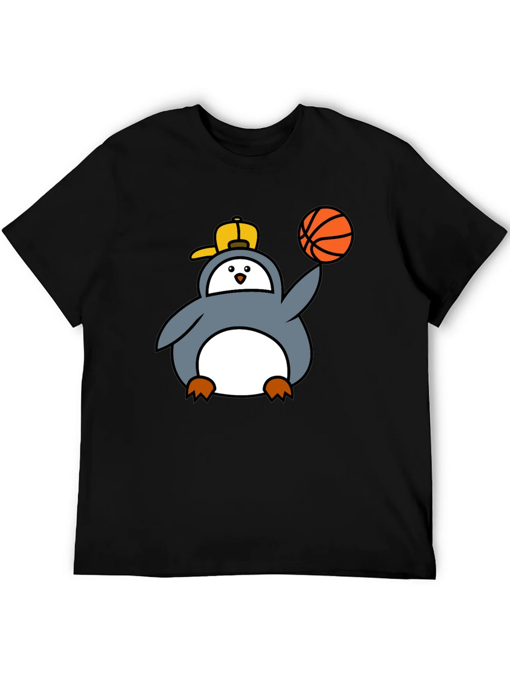 Penguin Basketball Graphic Tee - Cool Black T-Shirt product image 5