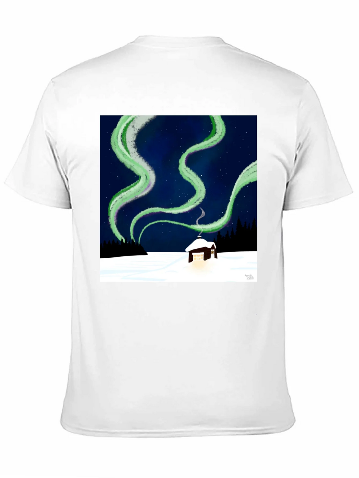 Aurora Cabin Tee: Night Sky Dream product image 10