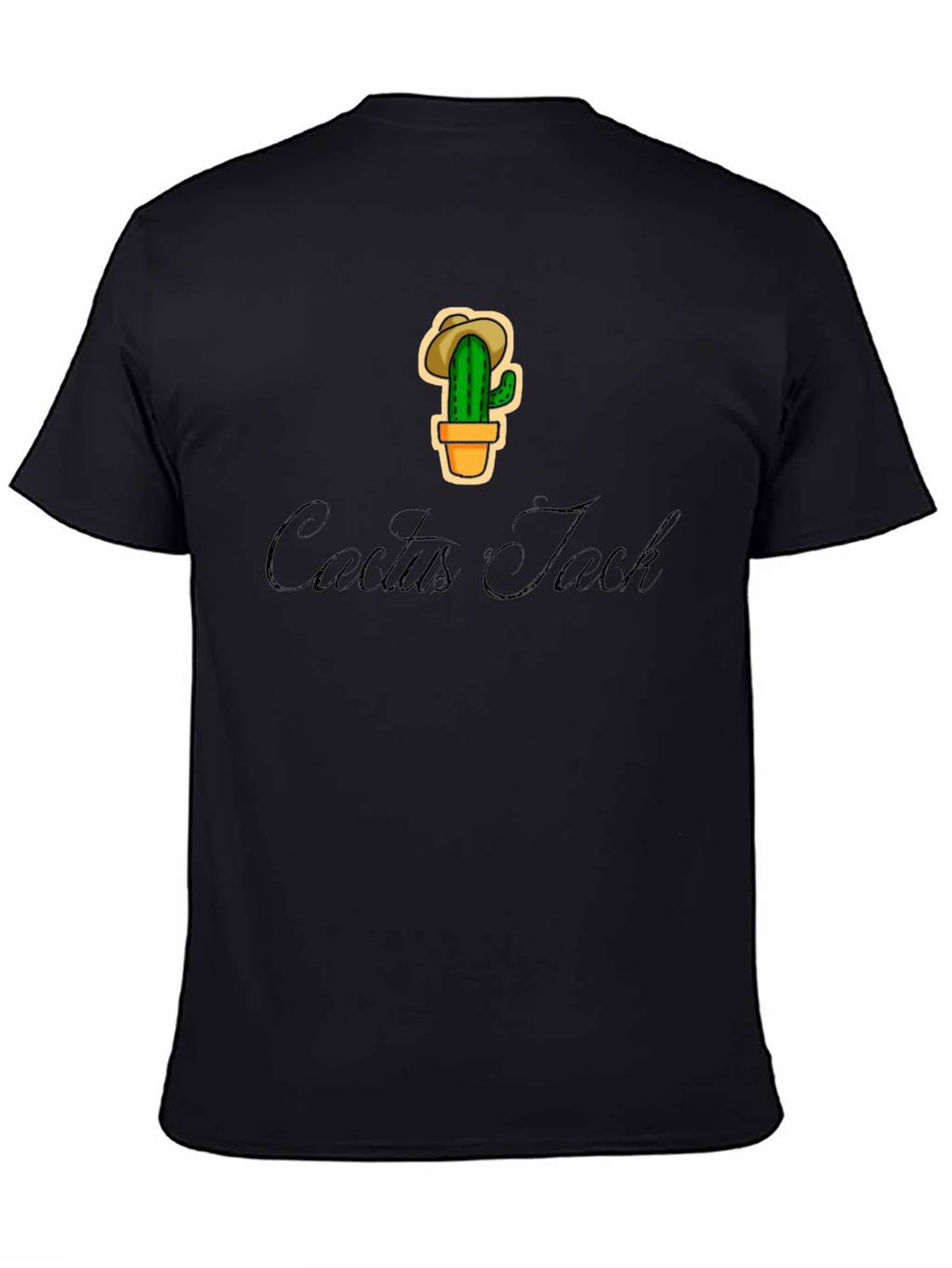 Cactus Jack Graphic T-Shirt - Trendy Black Tee product image 4