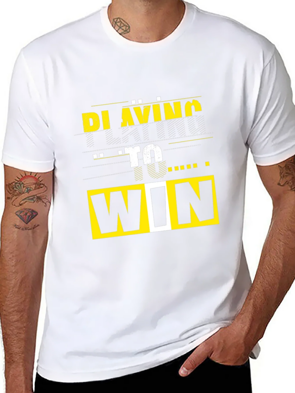 Playing To Win Graphic Tee - Black T-Shirt product image 7