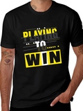 Playing To Win Graphic Tee - Black T-Shirt product image 1