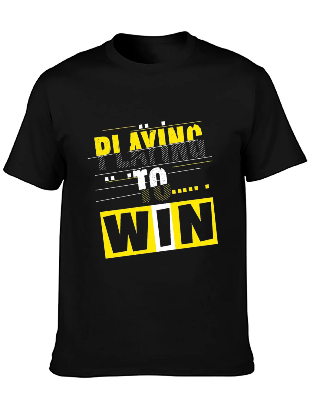Playing To Win Graphic Tee - Black T-Shirt product image 3