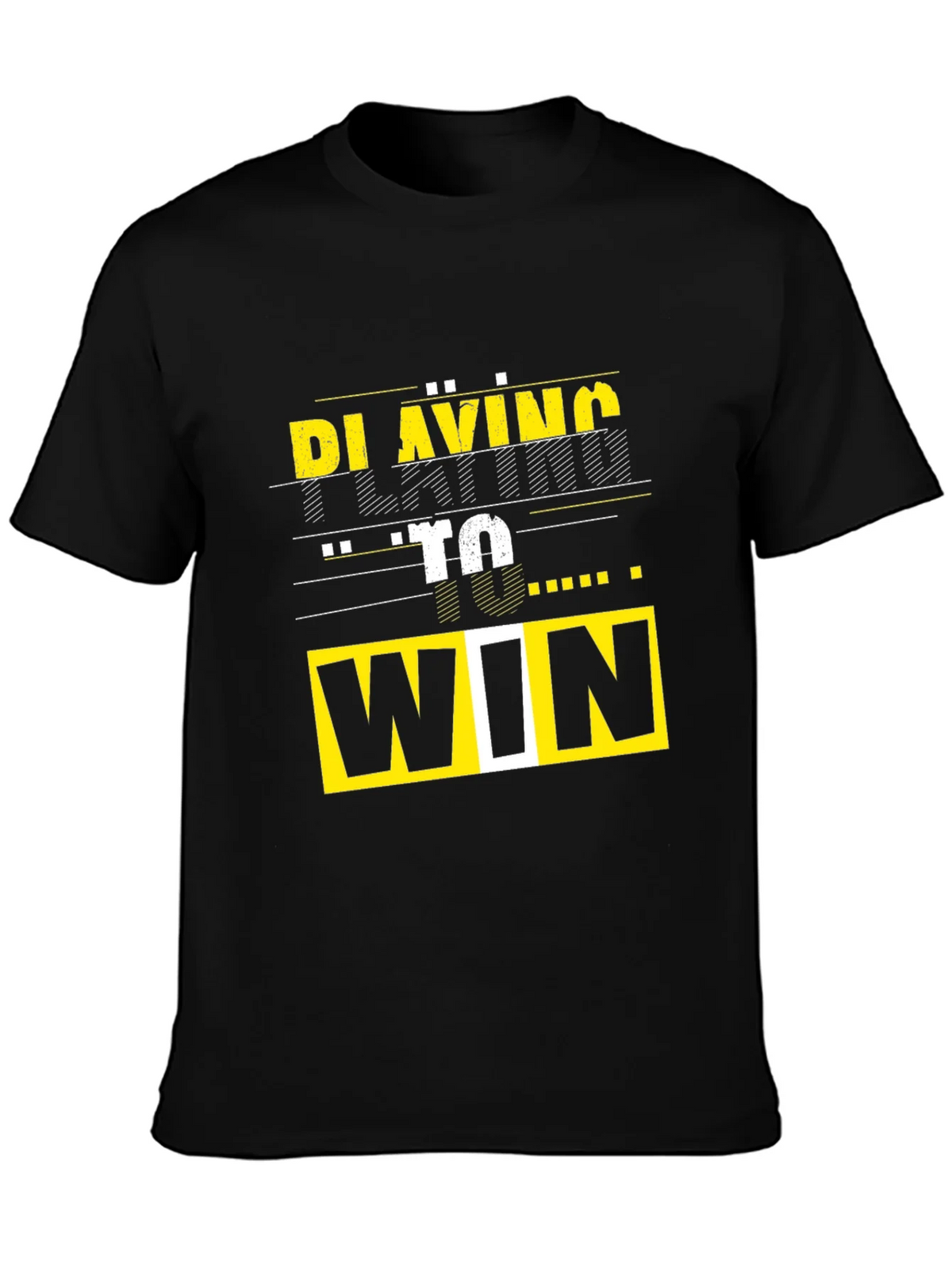 Playing To Win Graphic Tee - Black T-Shirt product image 3