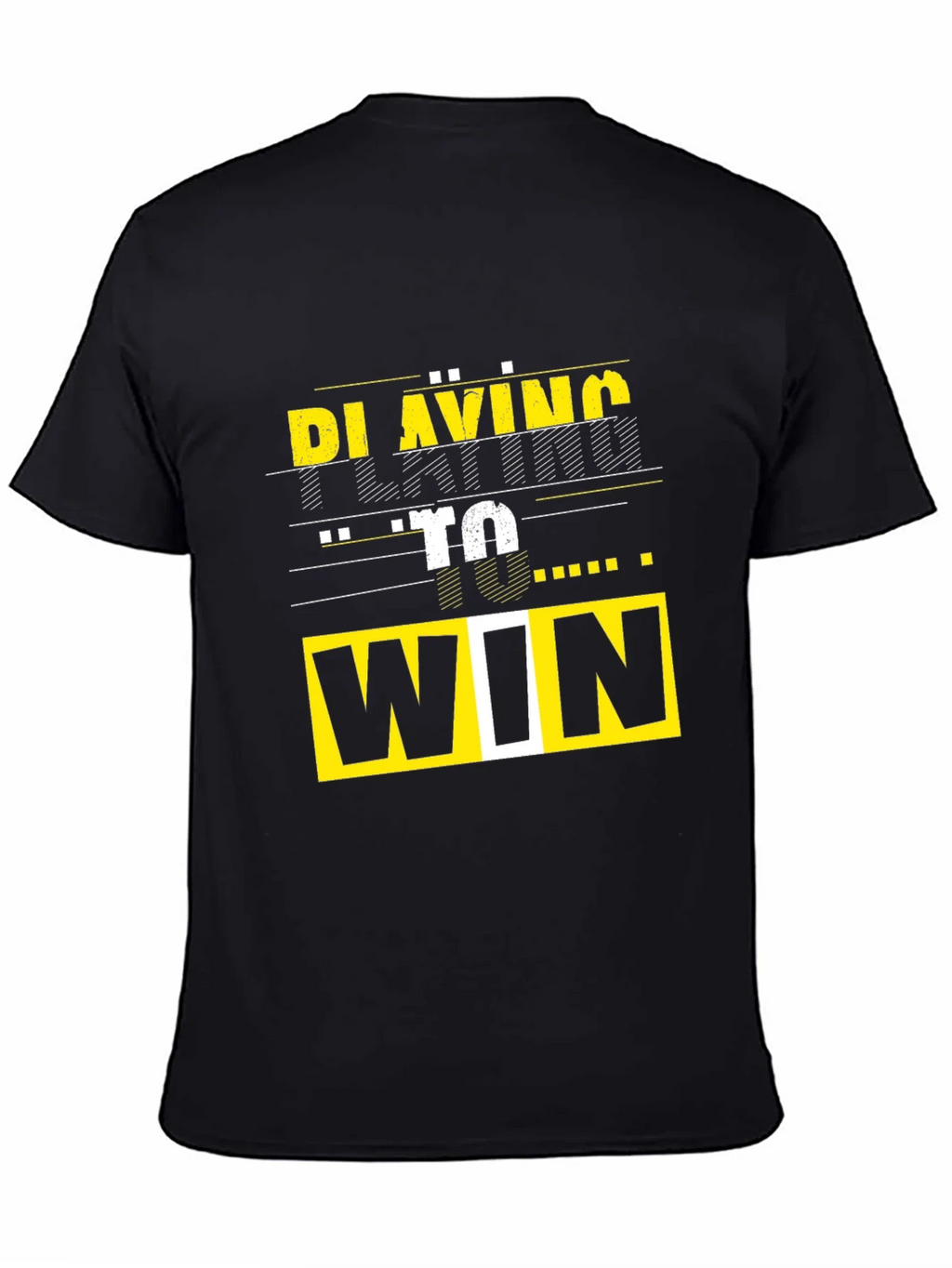 Playing To Win Graphic Tee - Black T-Shirt product image 4