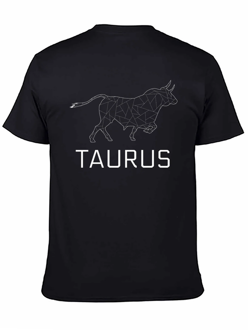 Taurus Zodiac Graphic Tee - Black Astrology T-Shirt product image 4