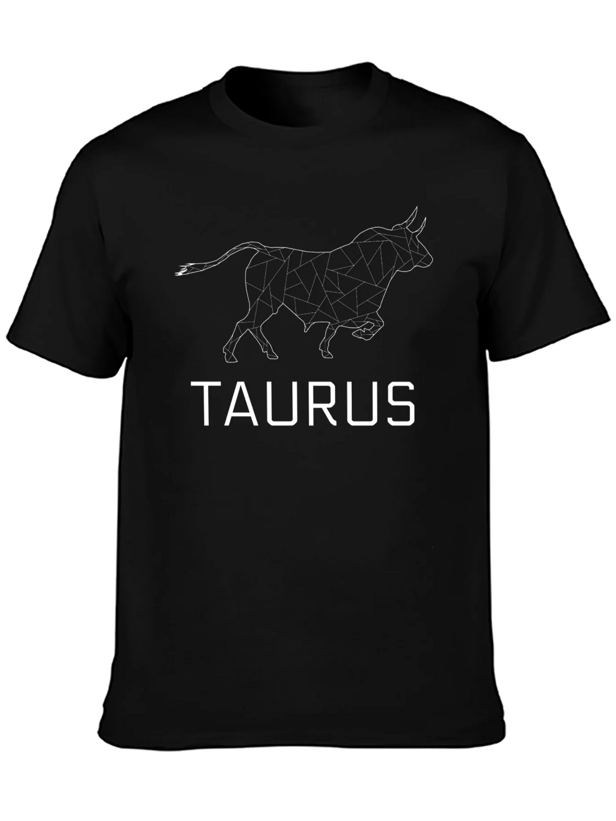 Taurus Zodiac Graphic Tee - Black Astrology T-Shirt product image 3