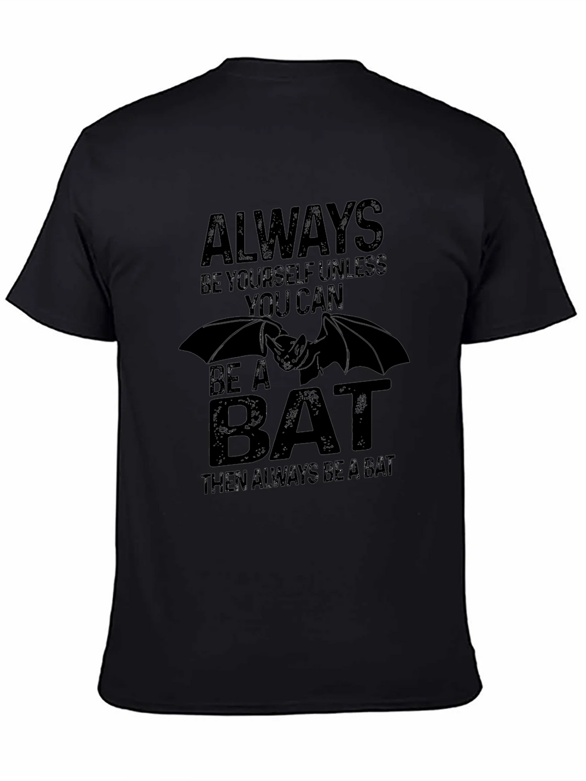 Always Be a Bat Black Graphic Tee product image 4