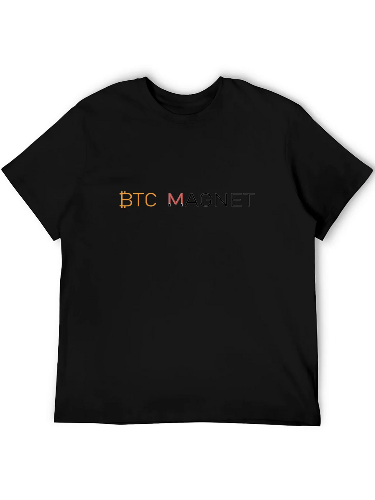 BTC Magnet Graphic T-Shirt - Cryptocurrency Bitcoin product image 5
