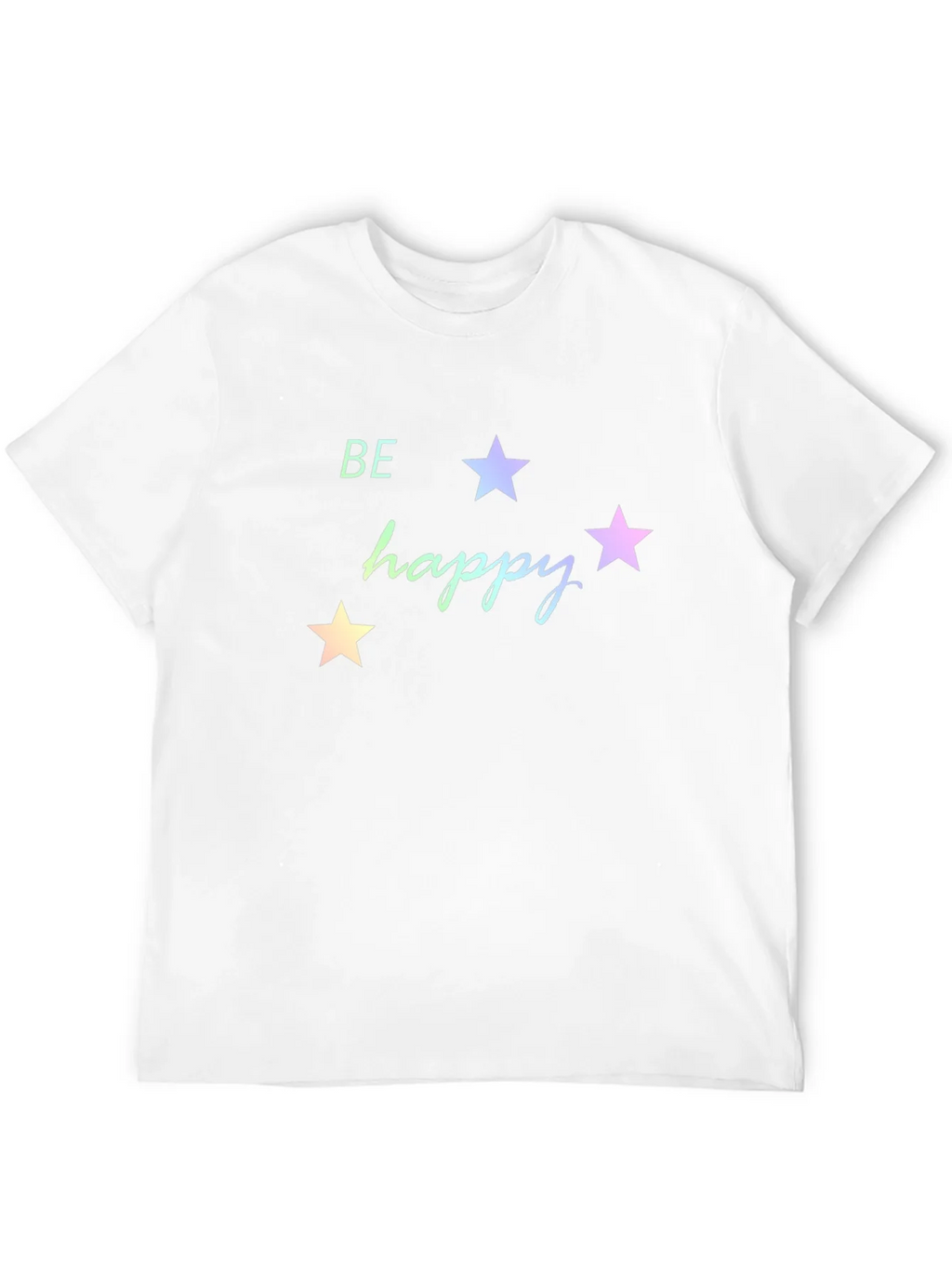 Be Happy Star Graphic Tee - Black product image 11