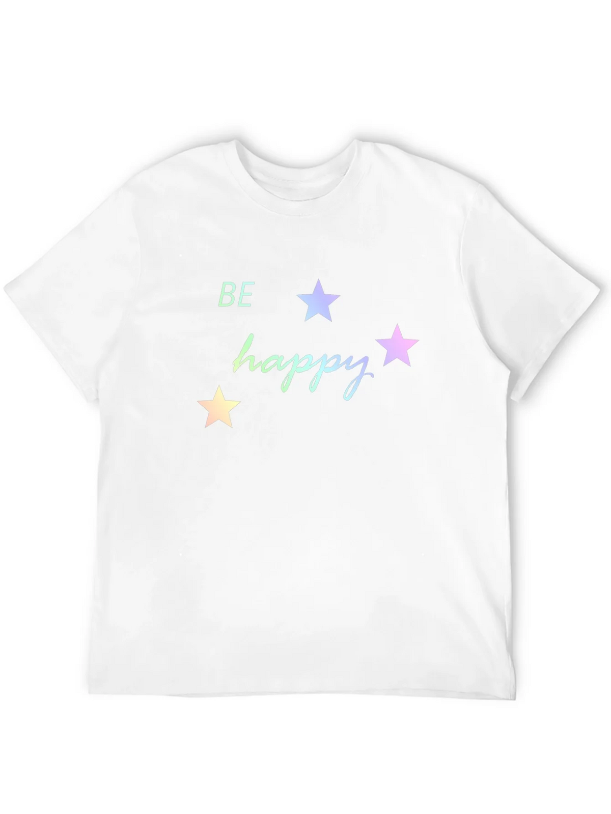 Be Happy Star Graphic Tee - Black product image 11