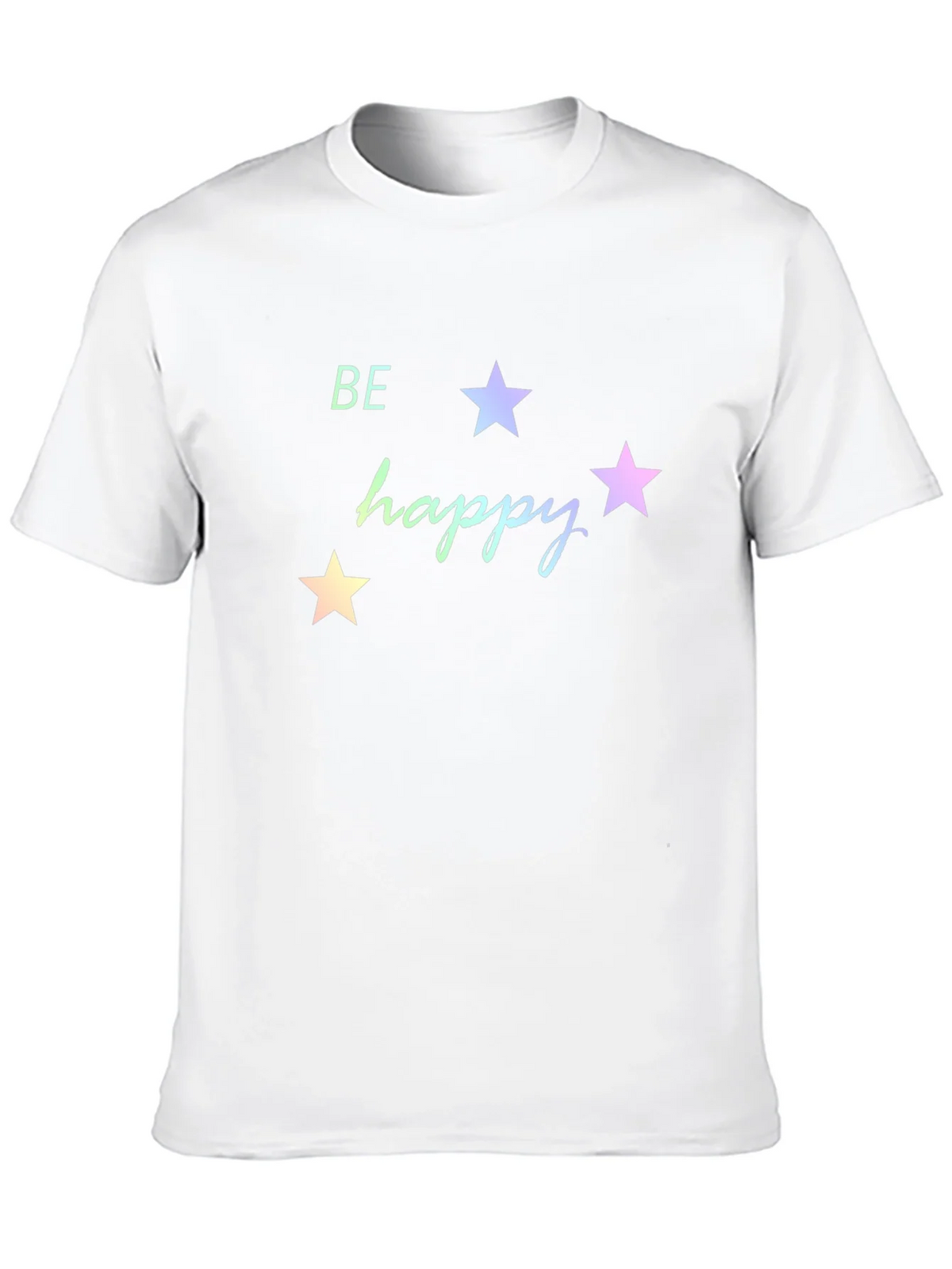 Be Happy Star Graphic Tee - Black product image 9