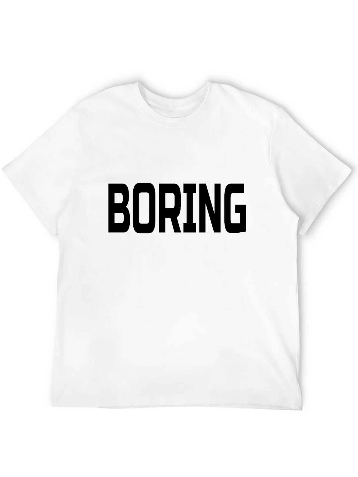 Boring Graphic Tee - Black Casual T-Shirt product image 11