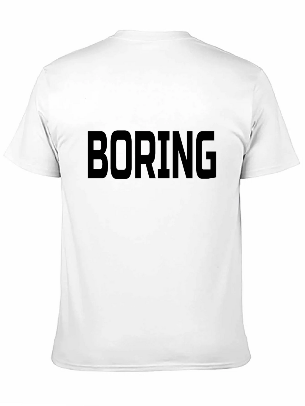 Boring Graphic Tee - Black Casual T-Shirt product image 10