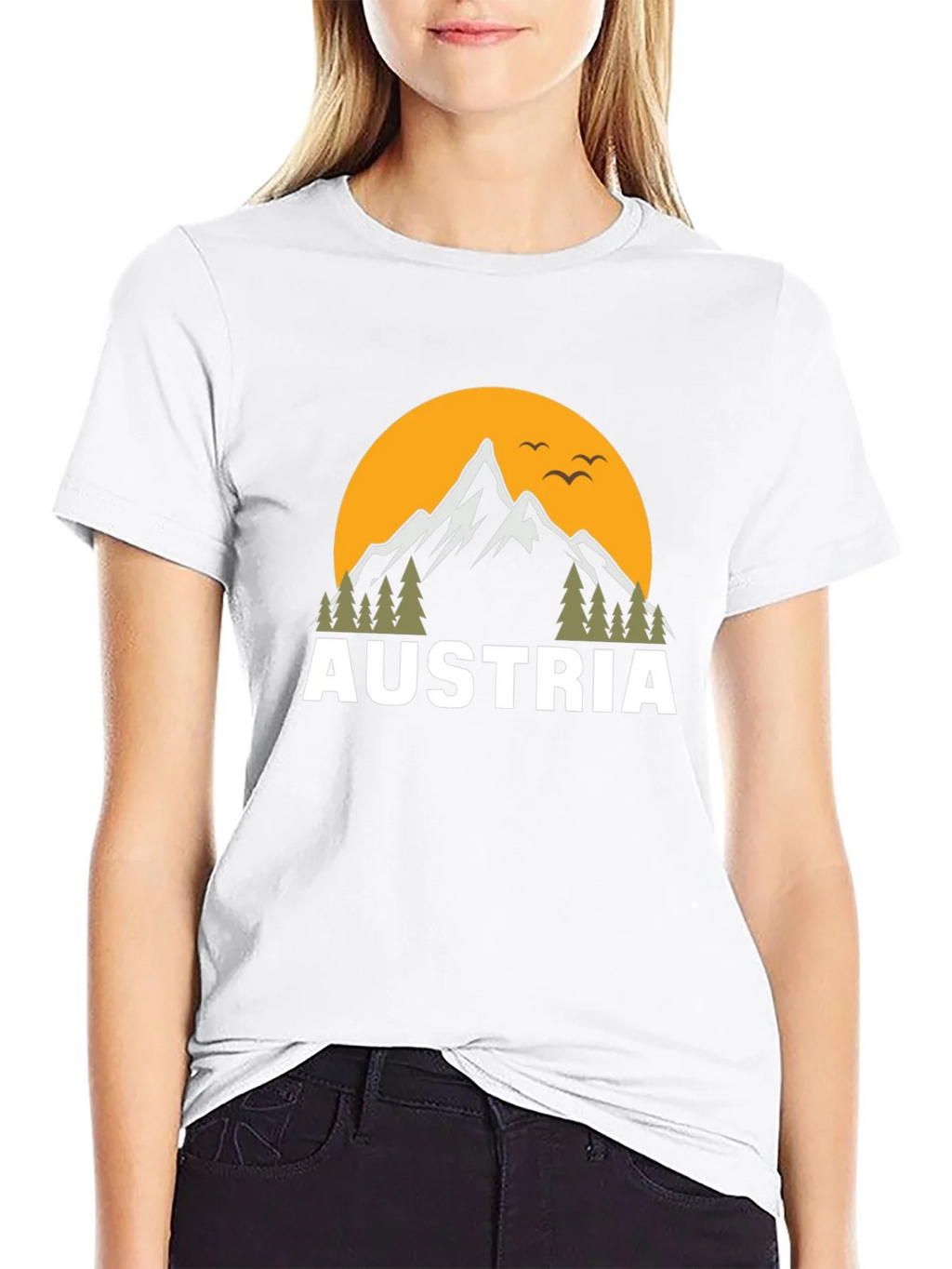 Austria Mountain Graphic T-Shirt product image 8